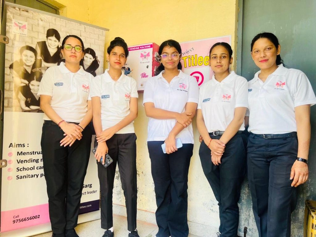 Project Titlee Empowers Girls with Sanitary Vending Machines and Education